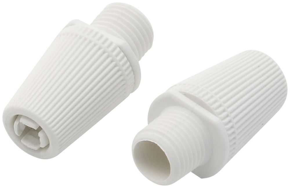 Klemmnippel MH M10×1mm weiss