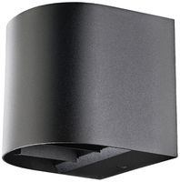 LED-Wandleuchte SG Artes Round 8W 360lm 827 IP65 DIM dir./indir.120×120mm sz