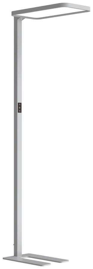 LED-Stehleuchte DOTLUX STUDIObutler 84W 10640lm 4000K PIR 1-10V DIM silber