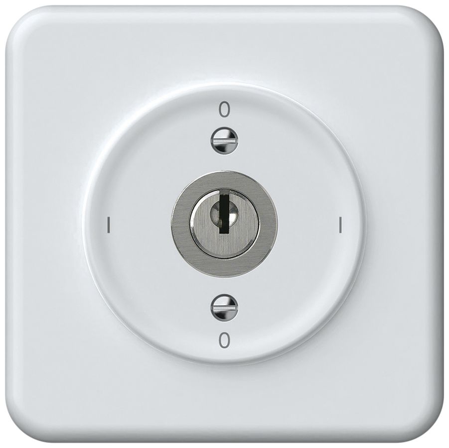 Interrupteur à clé ENC origin interrupteur 0/2L 16A 250V 0-I-0-I 92×92mm blanc