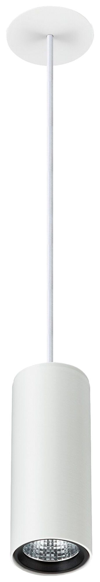 LED-Pendelleuchte Philips GreenSpace 9.9W 1200lm 3000K Ø65×165mm weiss