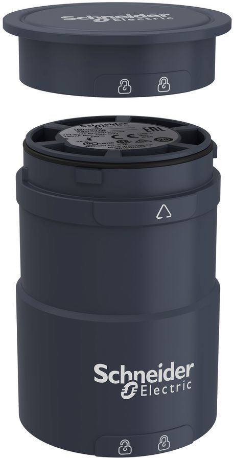 Anschlusselement DC Schneider Electric mit Deckel, sw