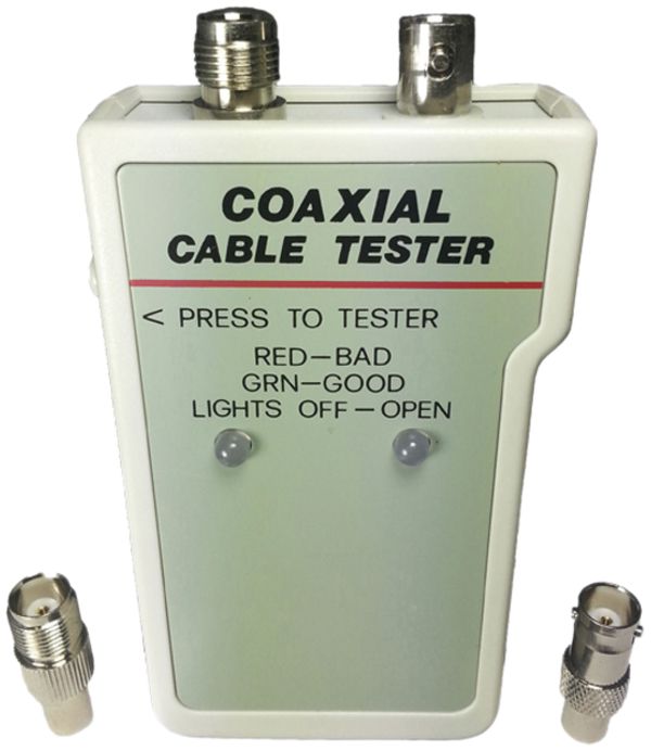 Testeur de câble coaxial pour BNC/TNC