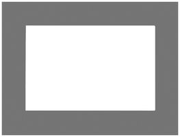 Abdeckrahmen MDT VCB-07SI.04 für VC-0701.04 Edelstahl gebürstet