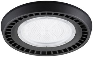 LED-Pendelleuchte Start Highbay 150W, 840, 19000lm, 90°, IP65, 1…10V, schwarz