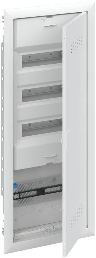 Tableau de distribution ENC ABB 36UM avec plaque perforée et porte ventilée WiFi