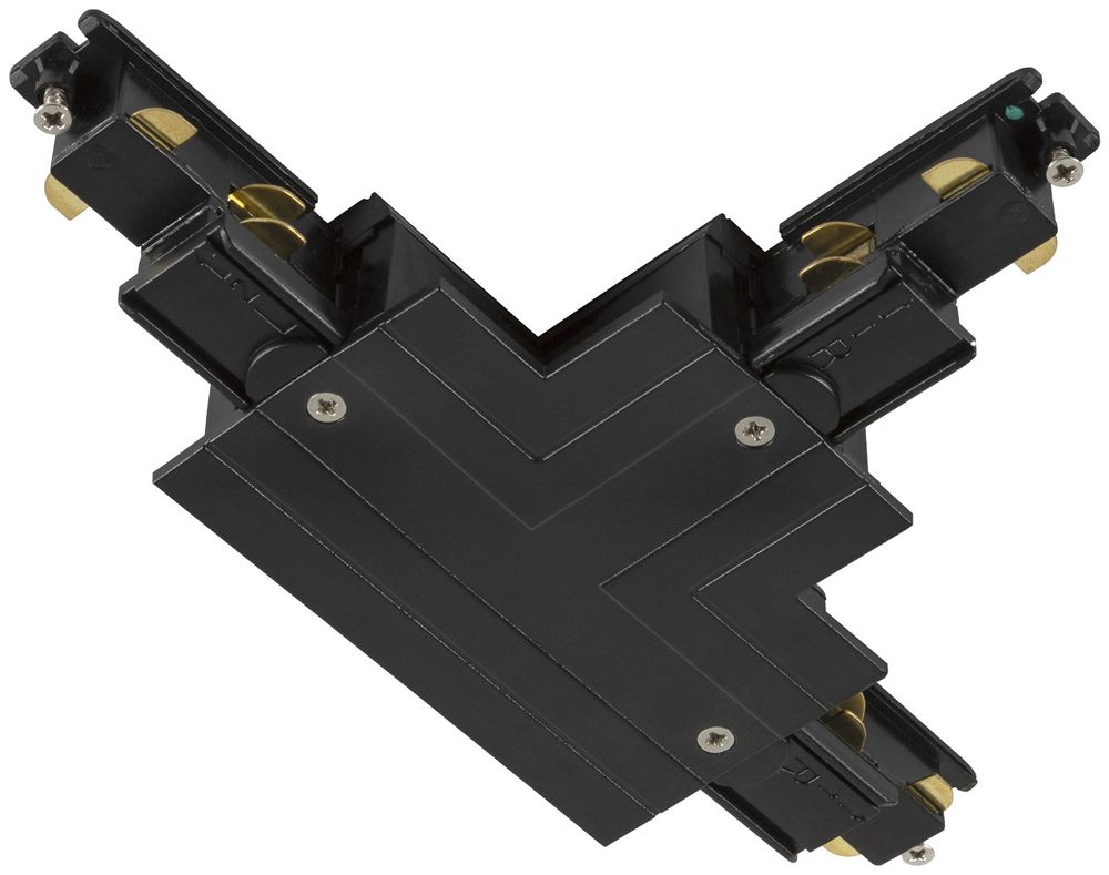 T-Verbinder SLV S-TRACK DALI 5-polig Erdung innen rechts schwarz