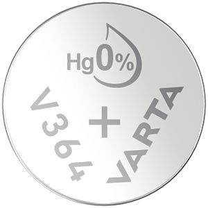 Pile bouton oxyde d'argent VARTA Electronics V364 1.55V blister à 1 pièce