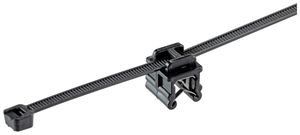 Clip d'arrêt PAN avec collier PLT2S-300 fixation bord 3…6mm parallèle