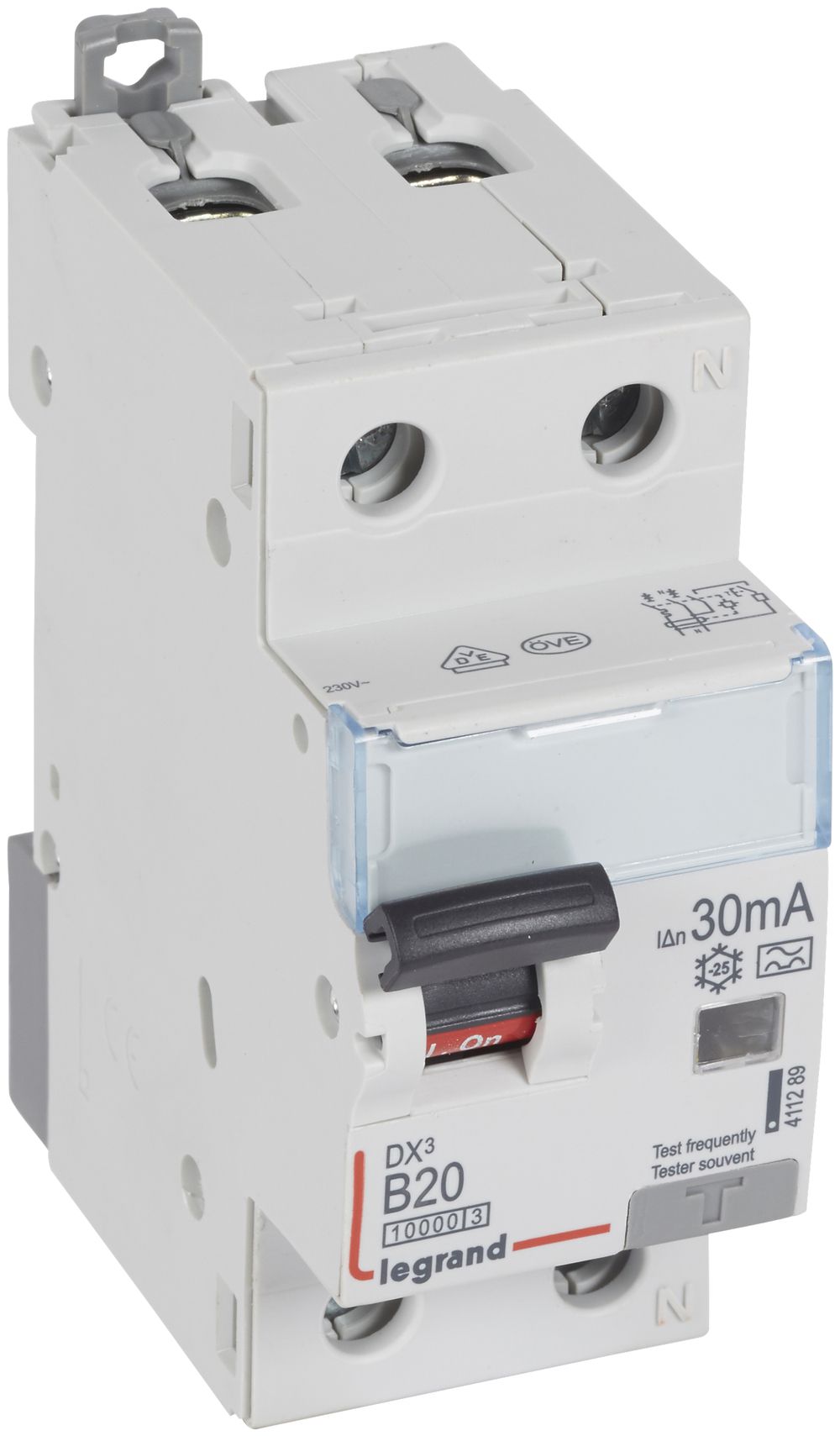Disgiuntore differenziale Legrand DX3standard 1LN B 20A 10kA 30mA tipo A