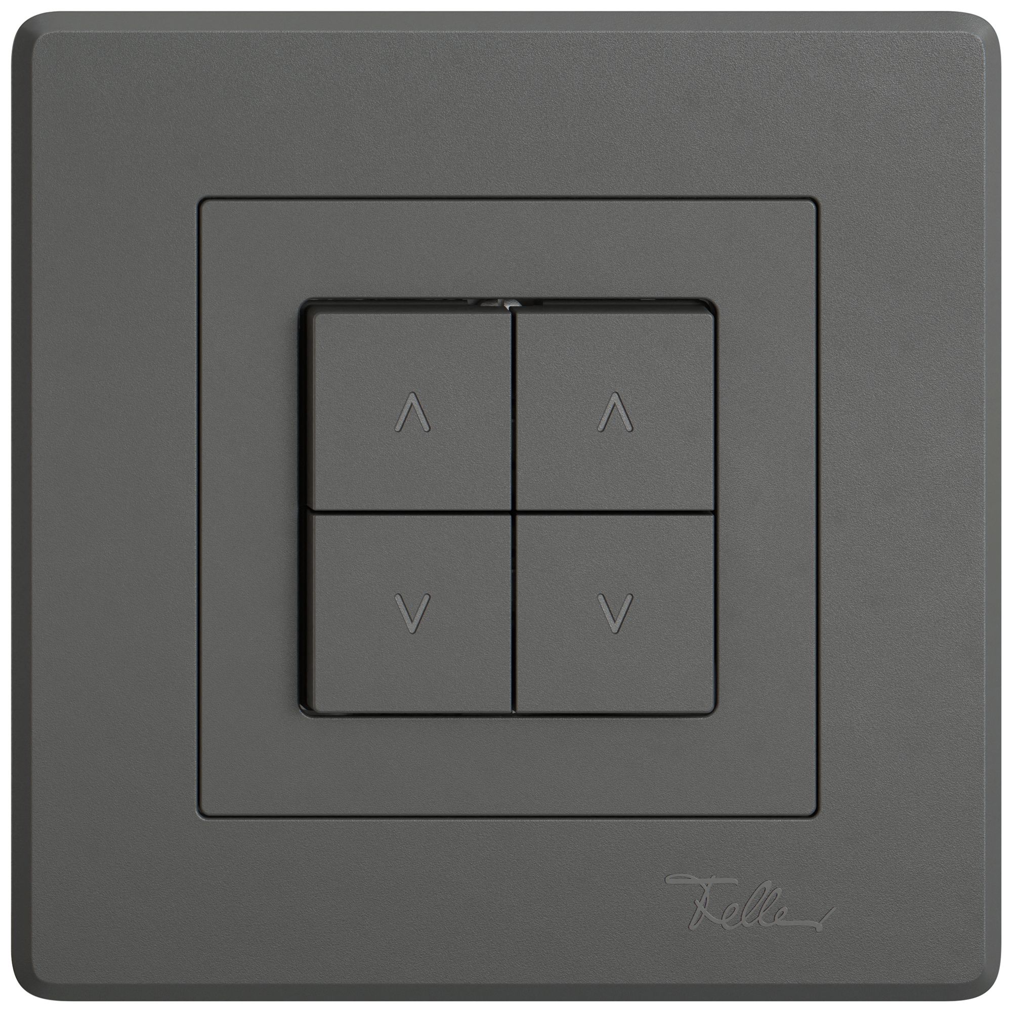 UP-Storentaster EDIZIO.liv SNAPFIX® 10A 250V 4 Tasten 2 Kanäle dgu