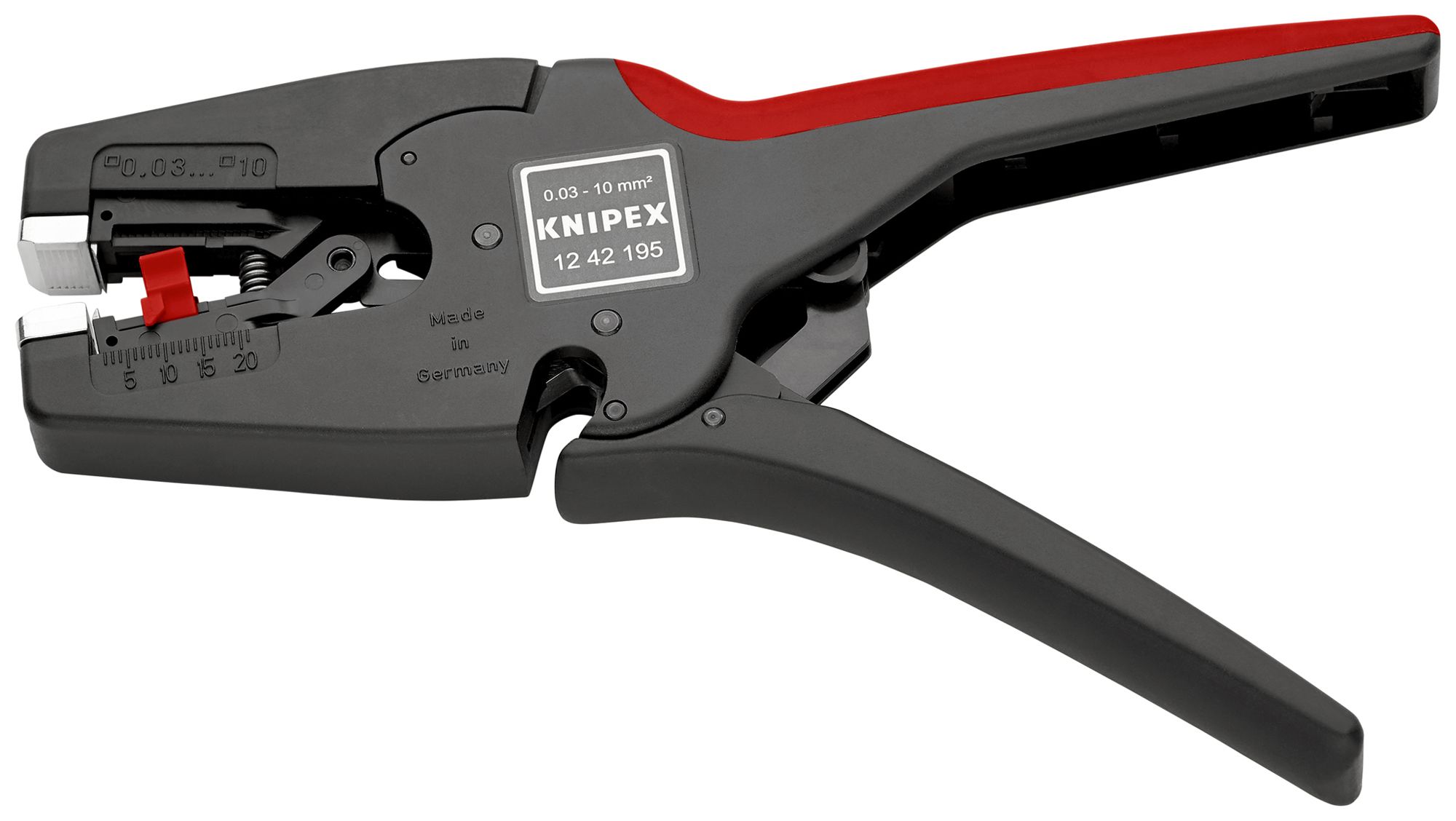 Abisolierzange MultiStrip 10 KNIPEX 195mm 0.03…10mm²