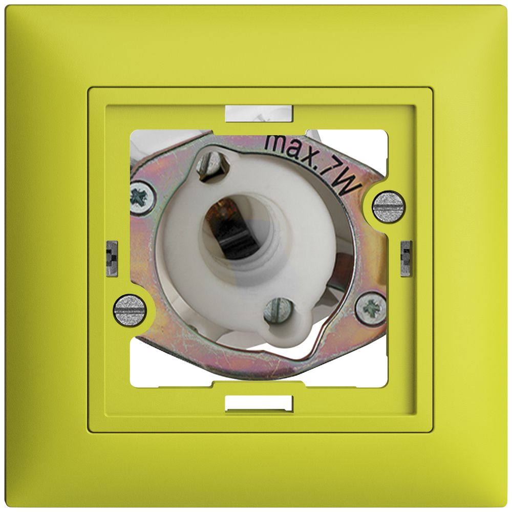 Lampada spia INC EDIZIOdue lemon 7W senza calotta piatta