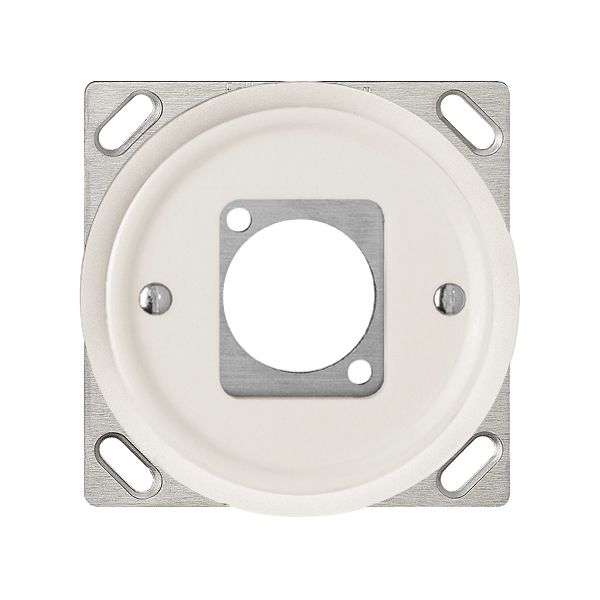 Kit di montaggio INS bianco, per presa XLR