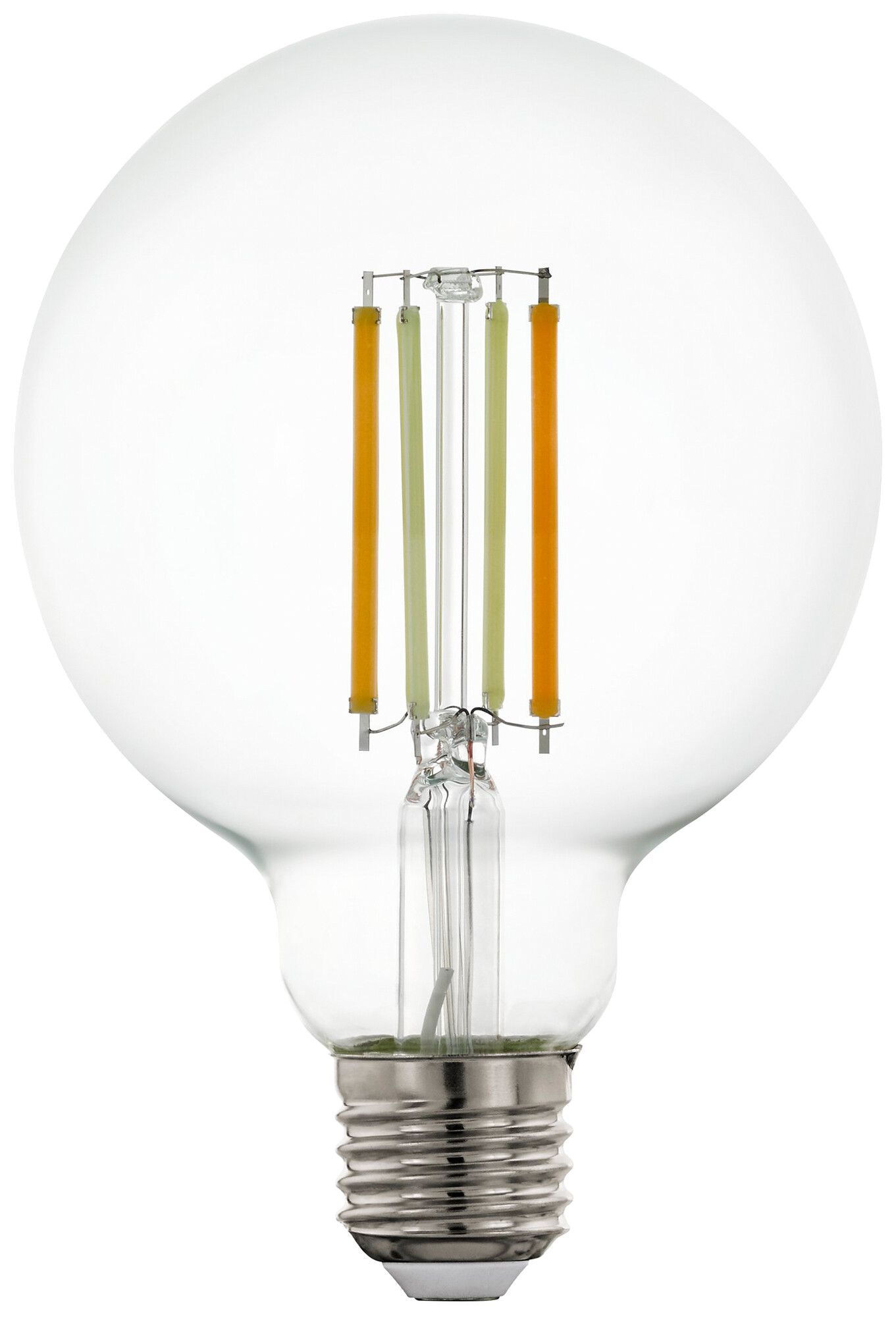 LED-Lampe Eglo CONNECT.Z E27 8W 2200…6500K G95 klar weiss Bt/BLE DIM Ø95mm