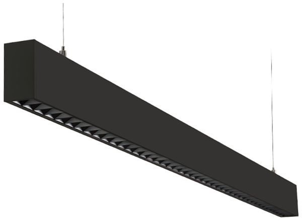 LED-Pendelleuchte SG Inspire 34W 4140lm 830 dir./indir. 1241mm schwarz