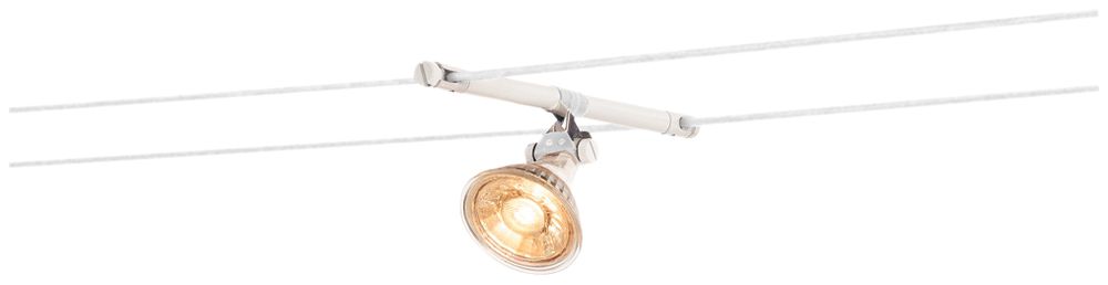 Supporto per lampada COSMIC p.TENSEO, GX5.3 35W orientabile 2 pezzi IP20 bianco