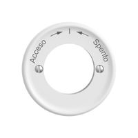 Montageset STANDARDdue SNAPFIX® f.Schwenkt.m.Schloss Acceso → ← Spento ws