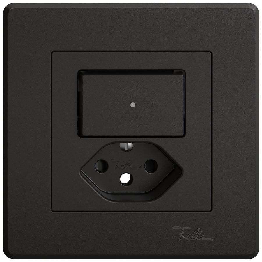 Kit di montaggio INC EDIZIO.liv SNAPFIX® combi.T13 1 tast.lent.front.shutter ne