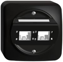 Kit di montaggio AP STANDARDdue SNAPFIX® freenet cat.6A adattatore 2× ne