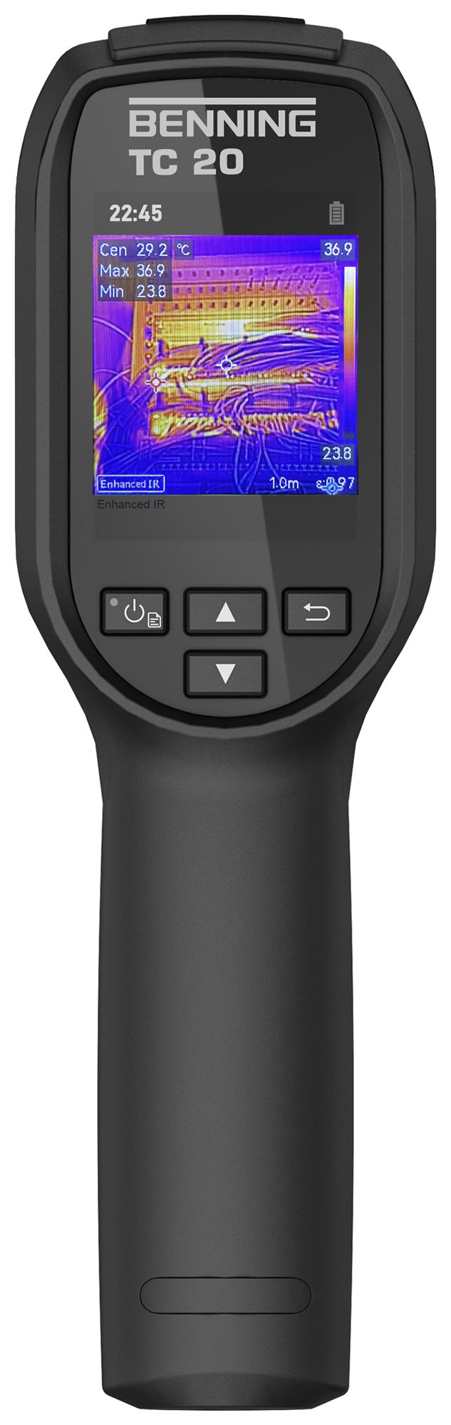 Termocamera Benning TC 20 25Hz 2.4" 96×96 50mK IP54