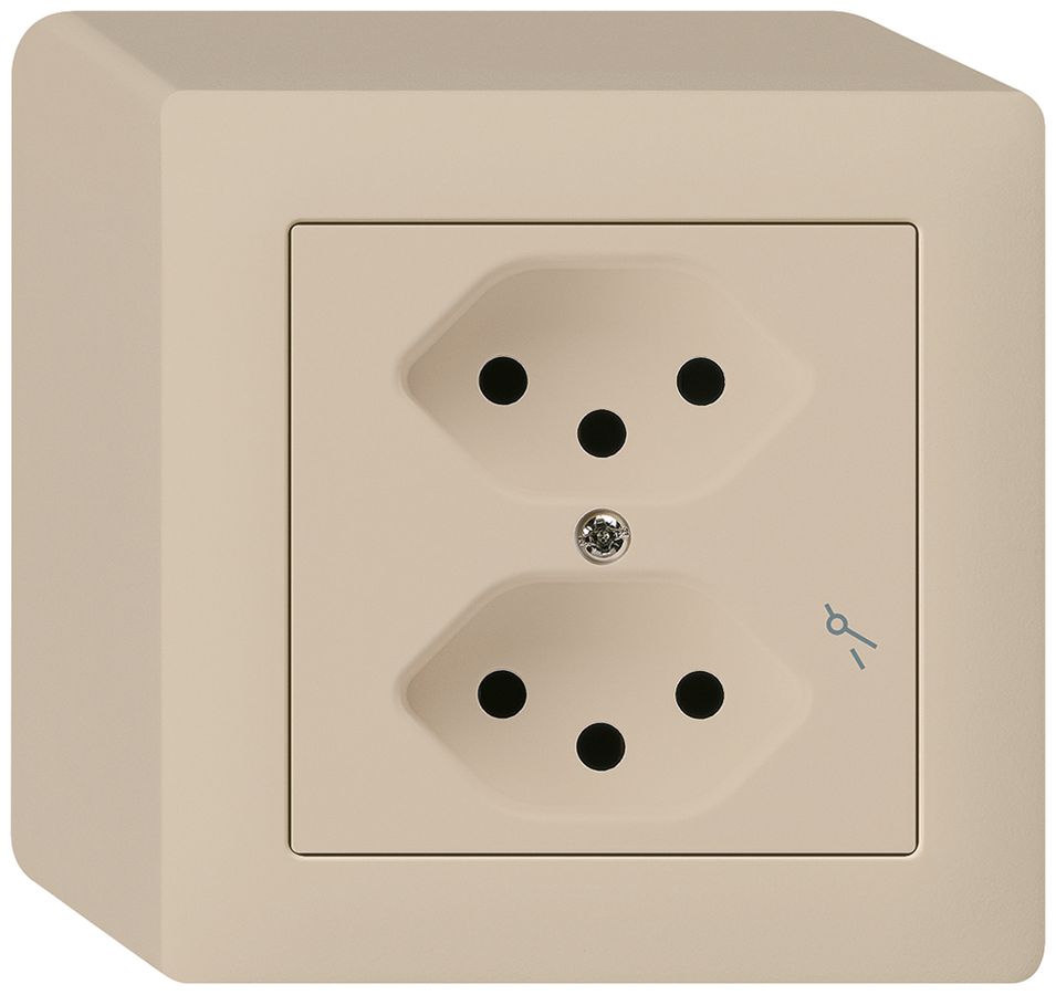 Presa AP kallysto 2×T13/1 beige