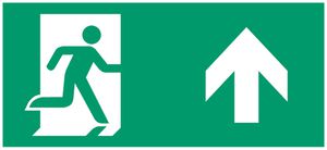Piktogramm Lumatec A2/1 200.50, Pfeil nach oben, zum aufkleben