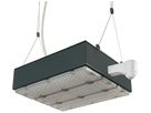 Proiettore capann.LED Sylvania KubiXx AISLE PIR 83W 14400lm 840 IP65 REG 412×280