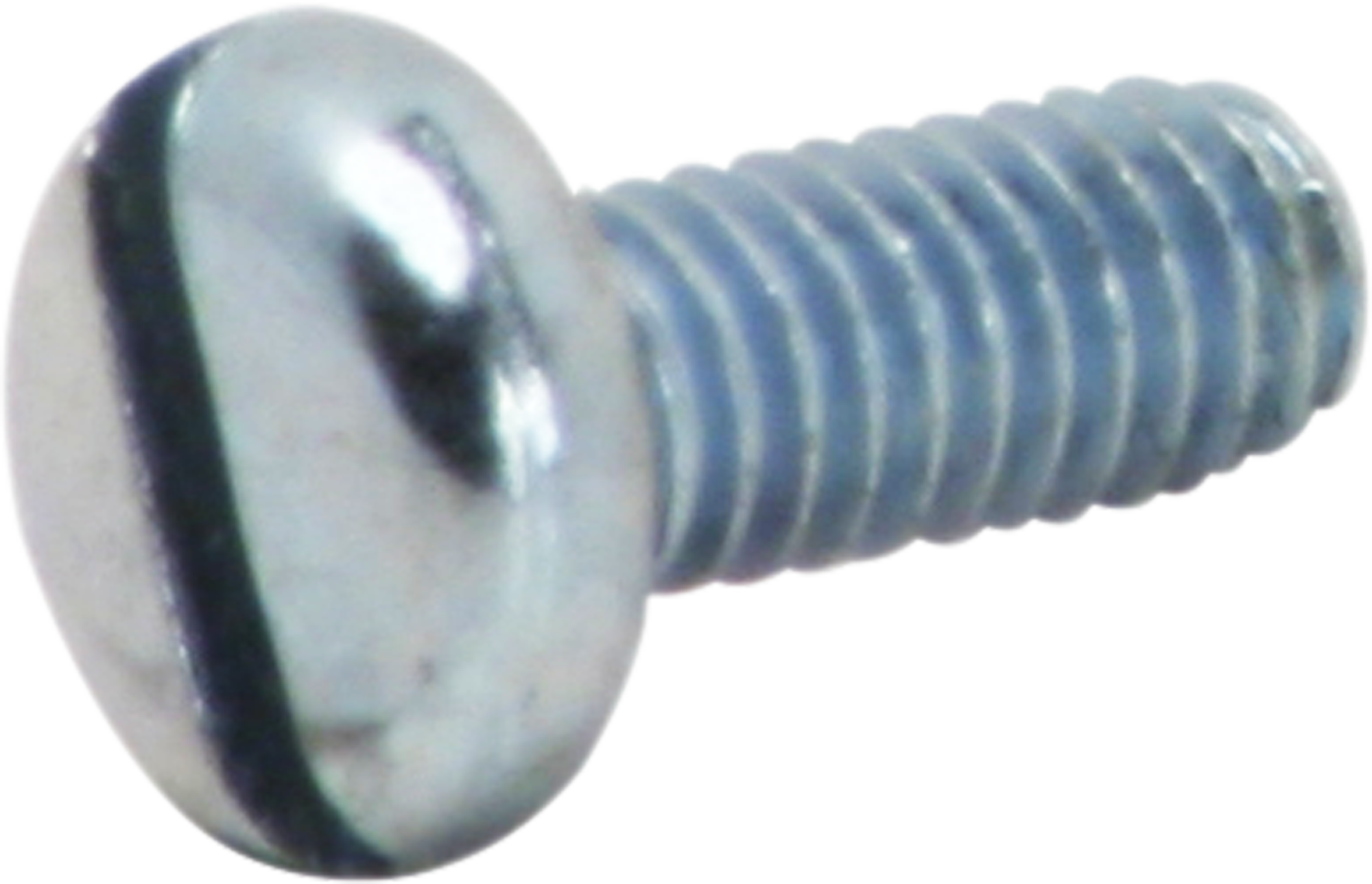 Flachkopfschraube M4×10mm verz.DIN 85A, (Pan-Head)