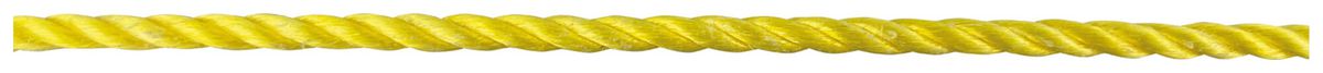Cordon de tirage polypropylène (PP) 4mm 500m 3.5kN jaune