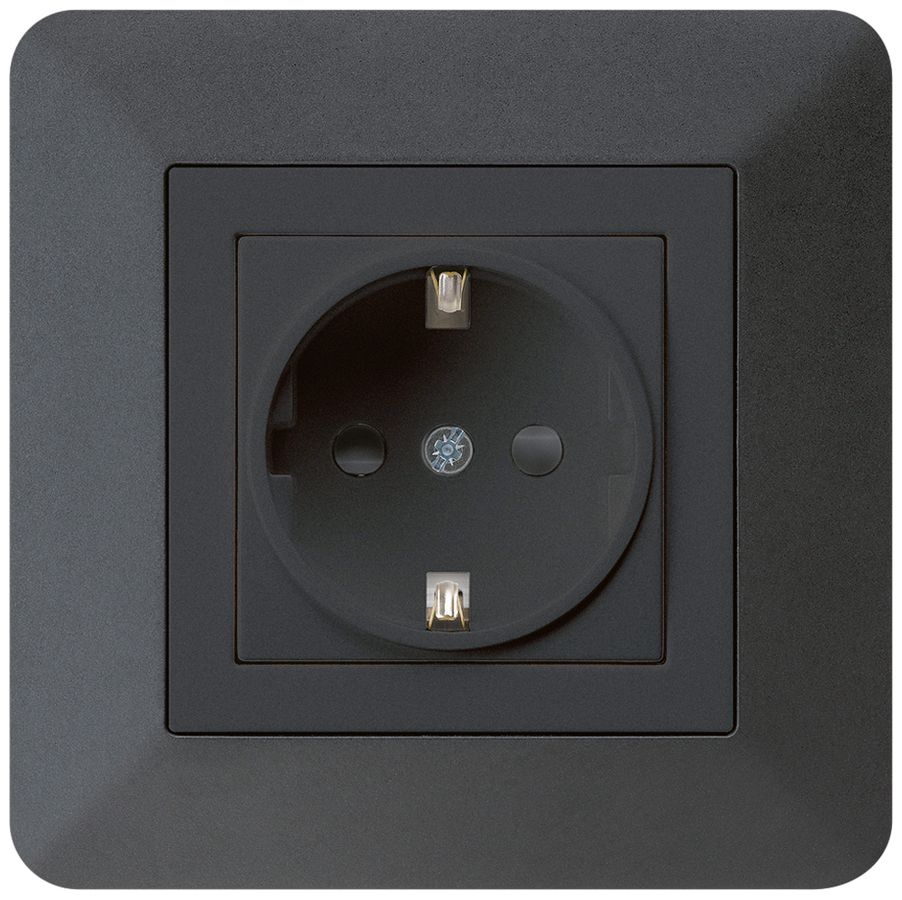 Prise ENC kallysto.trend Schuko noir