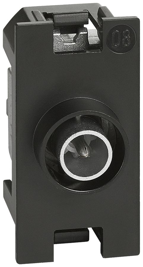 Prise d'antenne Living Now TV-finale-/simple avec prise 9.5mm 1 module