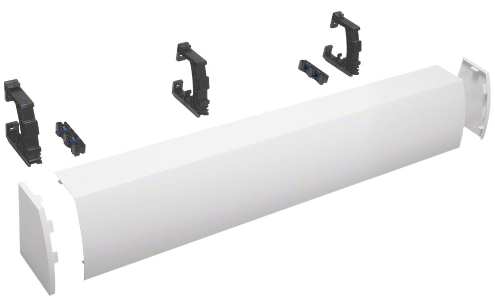 Canal de rangement Hager univers 176×1050×135mm blanc