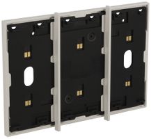 Cadre BUS Living Now MyHOME 3 modules montage sur prise 3 modules blanc