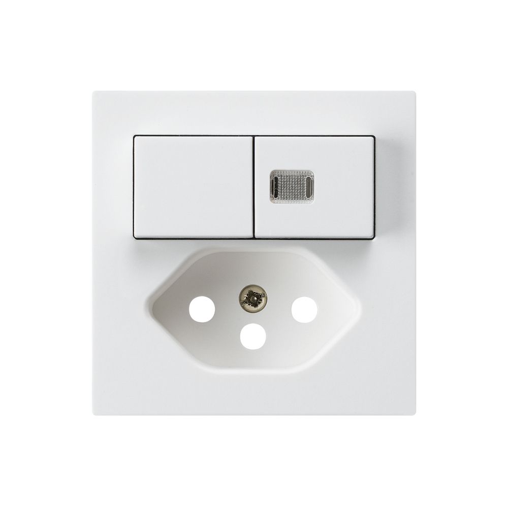 Kit frontale kallysto 60×60 bianco con 1 lente per combinazione S1/T13