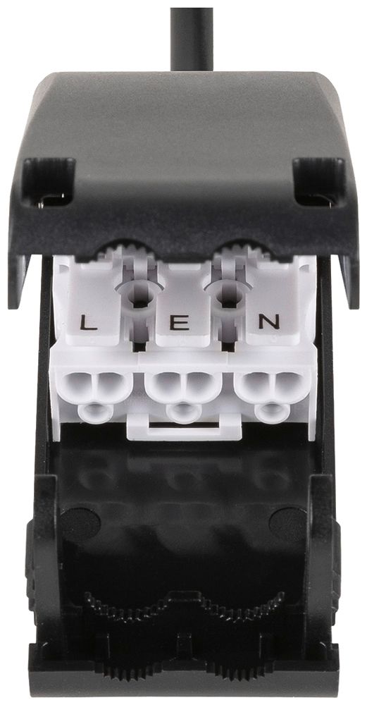 EB-Spot SLV NEW TRIA GU10 2×10W 170×90mm schwarz