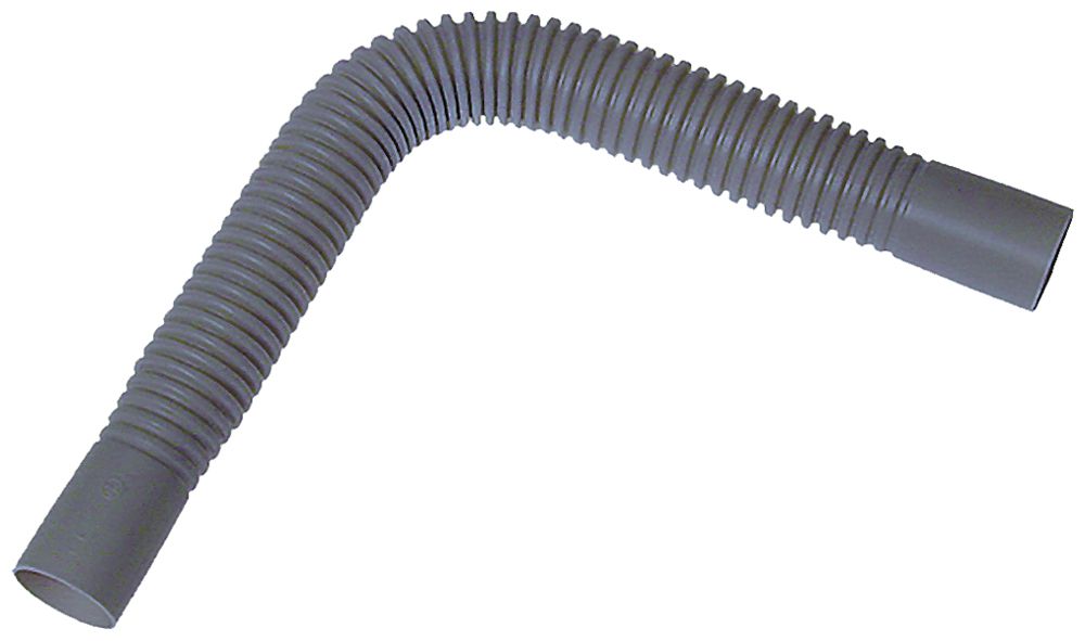 Angolo PVC con manicotto M32 grigio chiaro