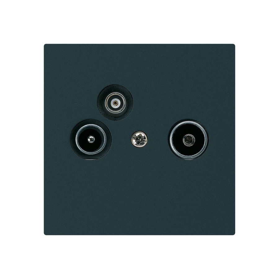 UP-Antennendose R/TV-Daten kallysto B 2GHz 4dB schwarz