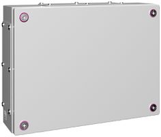 Kleingehäuse Rittal KX Klemmenkasten, Flansch, IP55, 400×300×120mm, Stahlblech