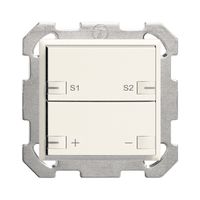 Tasto INC ZEP dimmer-scena 1c/2t con LED EDIZIOdue bianco