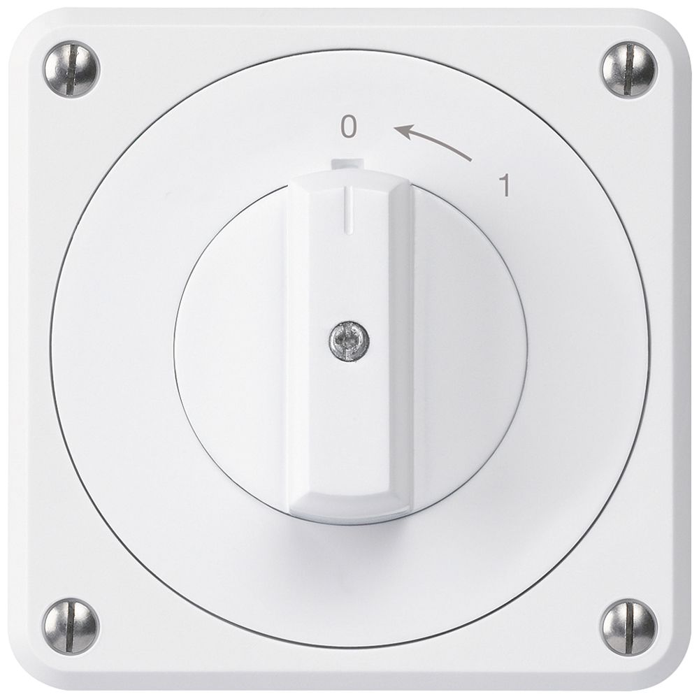 UP-Schwenktaster robusto IP55 weiss 1P