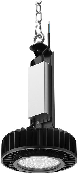 Proiettore capannone LED DOTLUX COOLER 100W 15300lm 5000K 60° nero