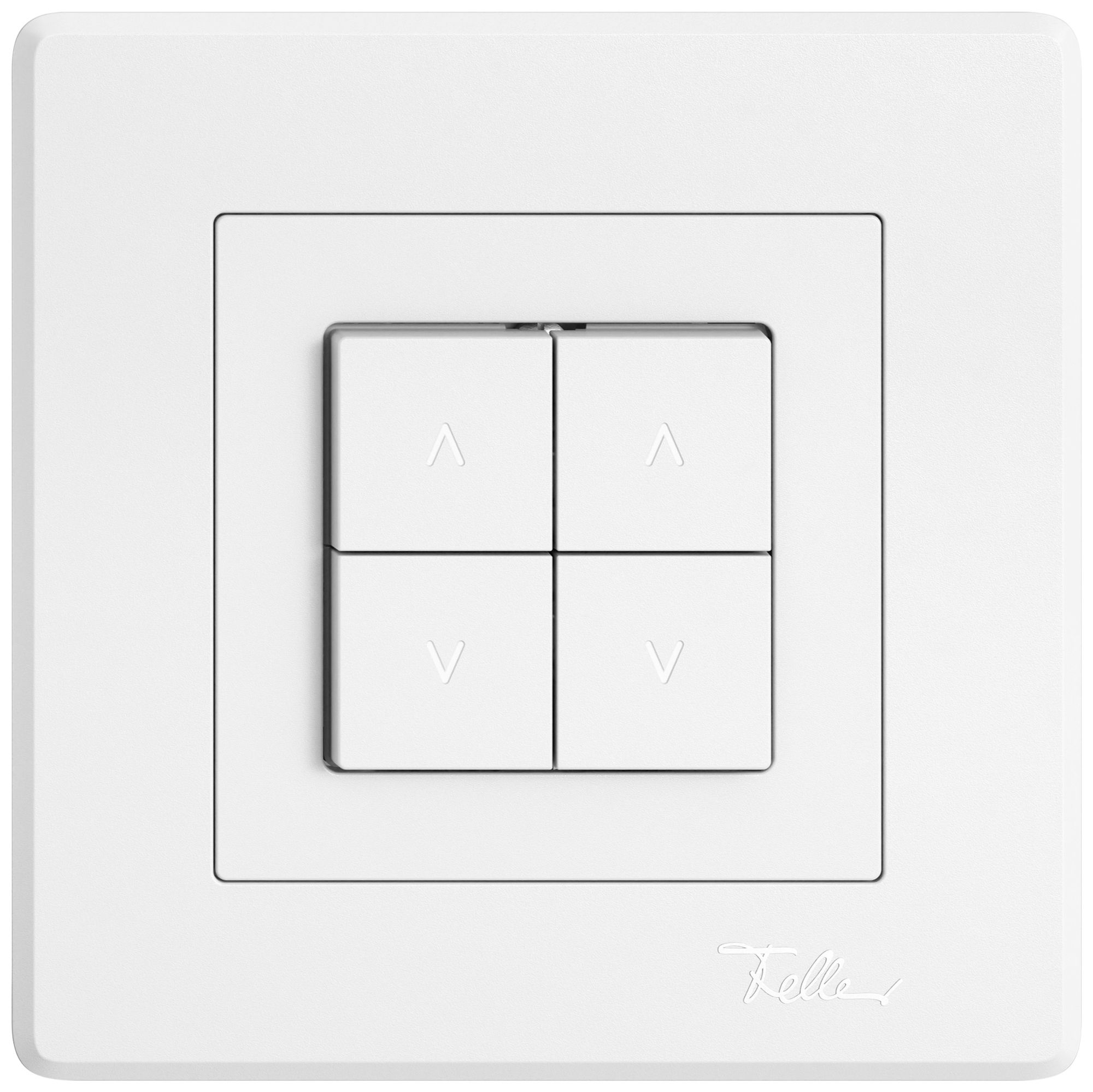 Interruttore p.tapparelle INC EDIZIO.liv SNAPFIX® 10A 250V 4 tasto 2 canali bi