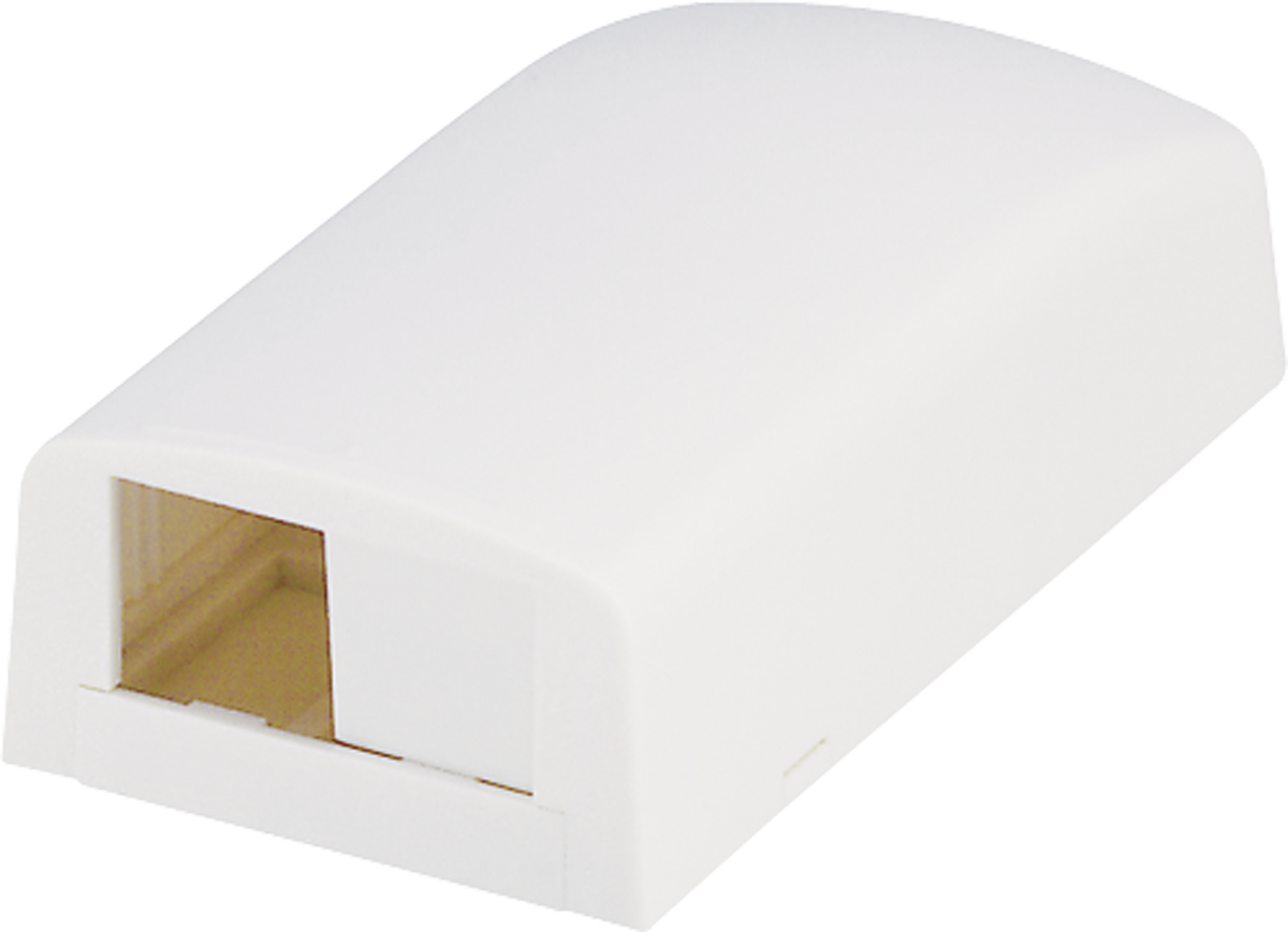 AP-Anschlussdose Panduit für 2 Module Mini-Com, weiss