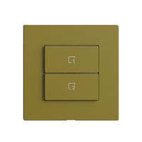 Comando per pulsante scena 2 scene vert./2T Edue Wiser olive