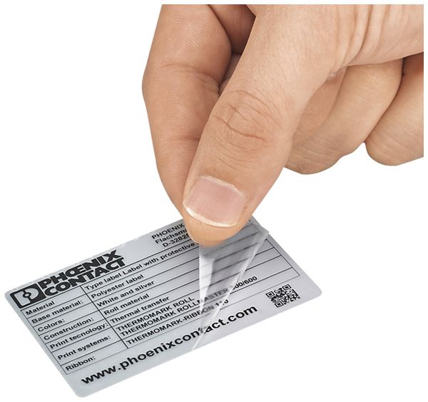 Etikett PX EML-LPR-D (85,6X54)R SR 600 Stück