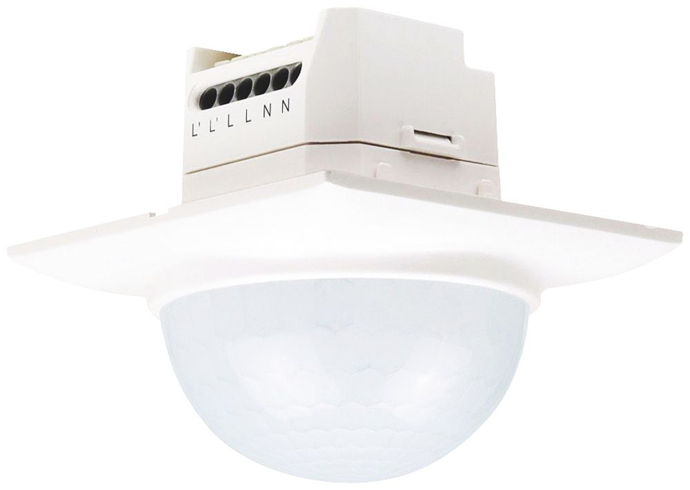 Détecteur de présence ENC Swiss Garde 360 Master 30m, blanc