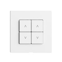 Bedienaufsatz zu Storenschalter 2K/4T Edue Wiser weiss