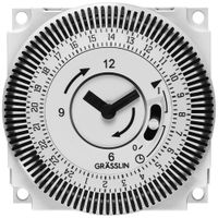 EB-Schaltuhr ELBRO FM/1 QRTuZH 1-0-Uhr 110…230V 24h 15Min 16A