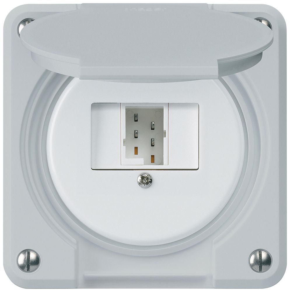UP-Anschlussdose robusto IP55 grau 1×TT83